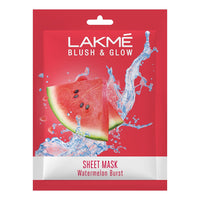 Lakmé Blush & Glow Watermelon Sheet Mask, 25 Ml