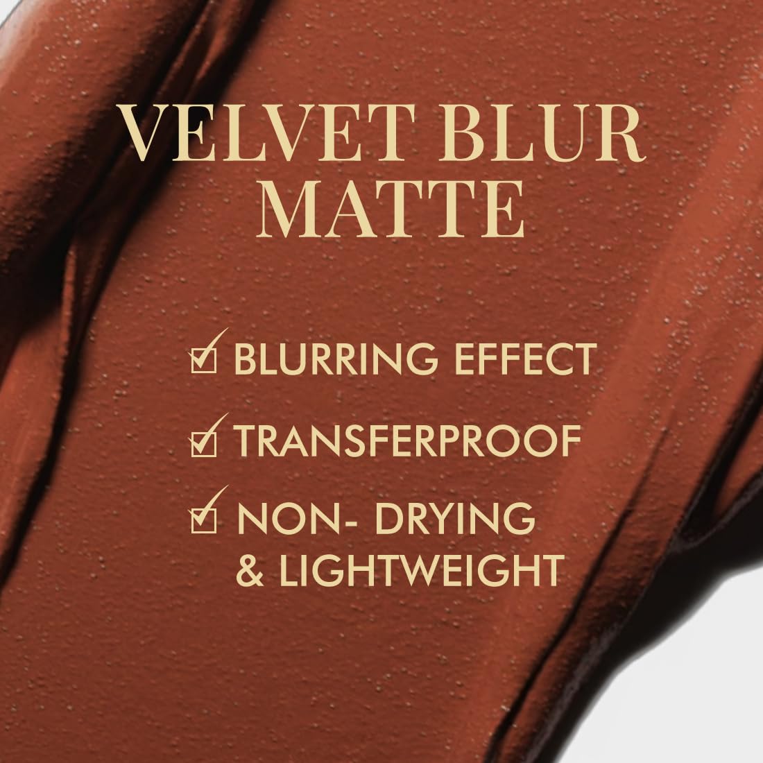 mCaffeine Shades Velvet Blur Matte Liquid Lipstick | 12 Hrs Intense Stay | Lightweight & Non-drying, Blurs Lip Creases | Transferproof & Smudgeproof | 4 ml - Passionate Crimson (Espresso Dream)