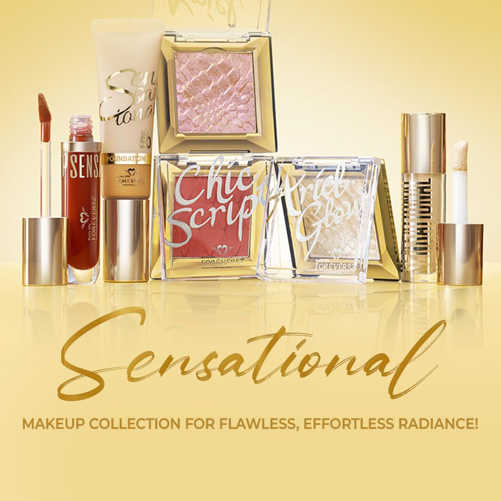 Daily Life Forever52 Sensational Ariel Glow Highlighter | Illuminating Smooth Glow | Waterproof & Long-Lasting | Lightweight Formula | Multi-Dimensional Radiance for All Skin Tones (Tropical, 6g)