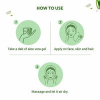Indus Valley Bio Organic Non-Toxic Aloe Vera Gel + Sandalwood Face Pack + Multani Mitti Powder | Healing Clay | Bentonite Clay (175Ml +200G+200G)
