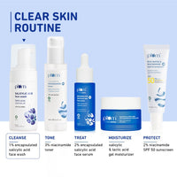 Plum 1% Encapsulated Salicylic Acid Foaming Face Wash | Fights Active Acne, Blackheads & Breakouts | with Glycolic Acid & Fruit AHAs | All Skin Types | Creamy Face Cleanser for Women & Men | 110ml