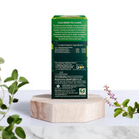 A TATA Product - Organic India Tulsi Green Tea Classic - 25 Tea Bags, Uplifts Mood, Rich in Antioxidants, Blend of Rama, Krishna & Vana Tulsi, Certified Organic