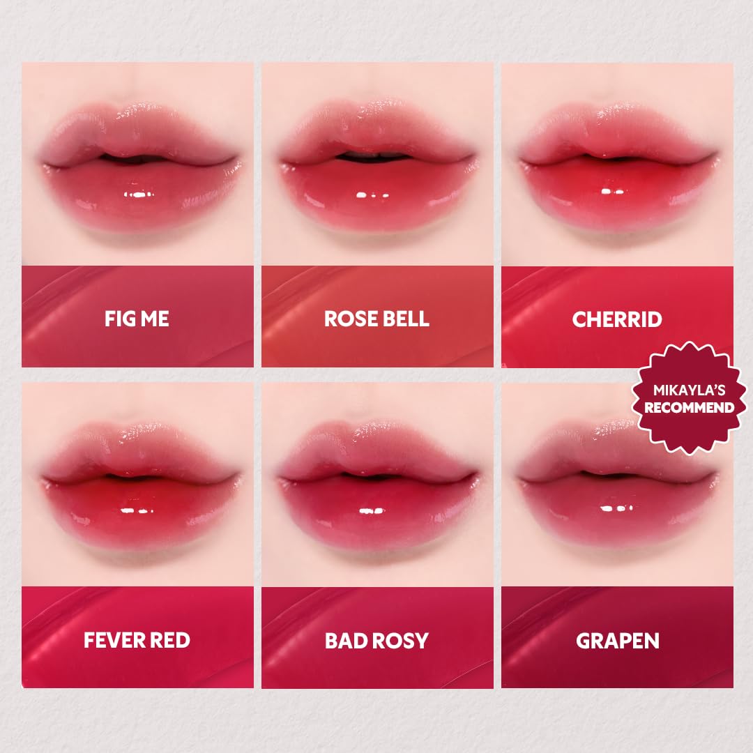 TIRTIR Waterism Tinted Lip Gloss, Kiss Ready Lipgloss, 12H Long Lasting Non Sticky Natural Tinted Glow Korean Multiuse Cheek and Lip Tint for Women gift, #02 MERRY CORAL, 1.8g