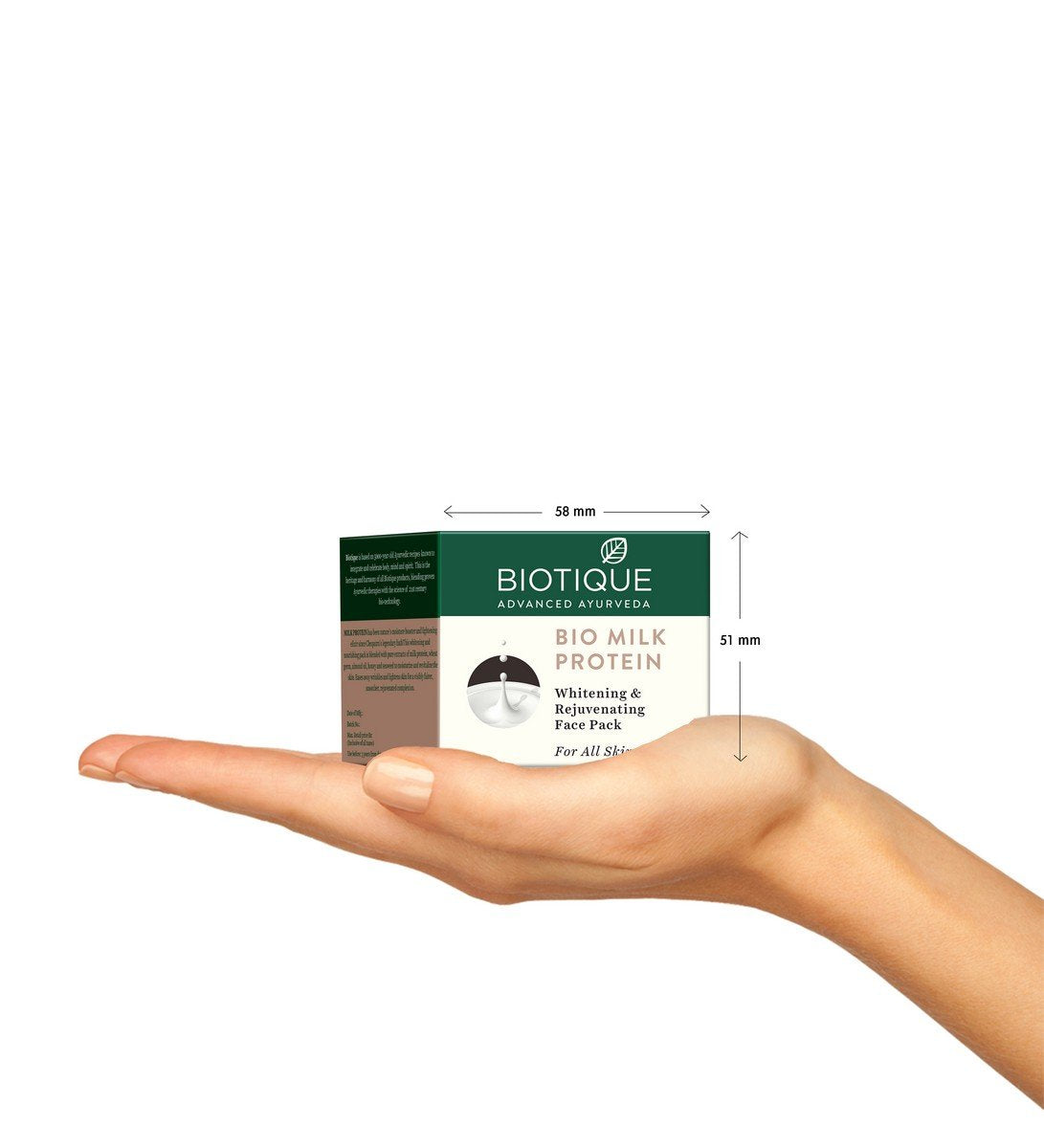 Biotique Bio Papaya Revitalizing Tan Removal Scrub, 50g And Biotique Bio Milk Protein Whitening & Rejuvenating Face Pack For All Skin Types, 50G