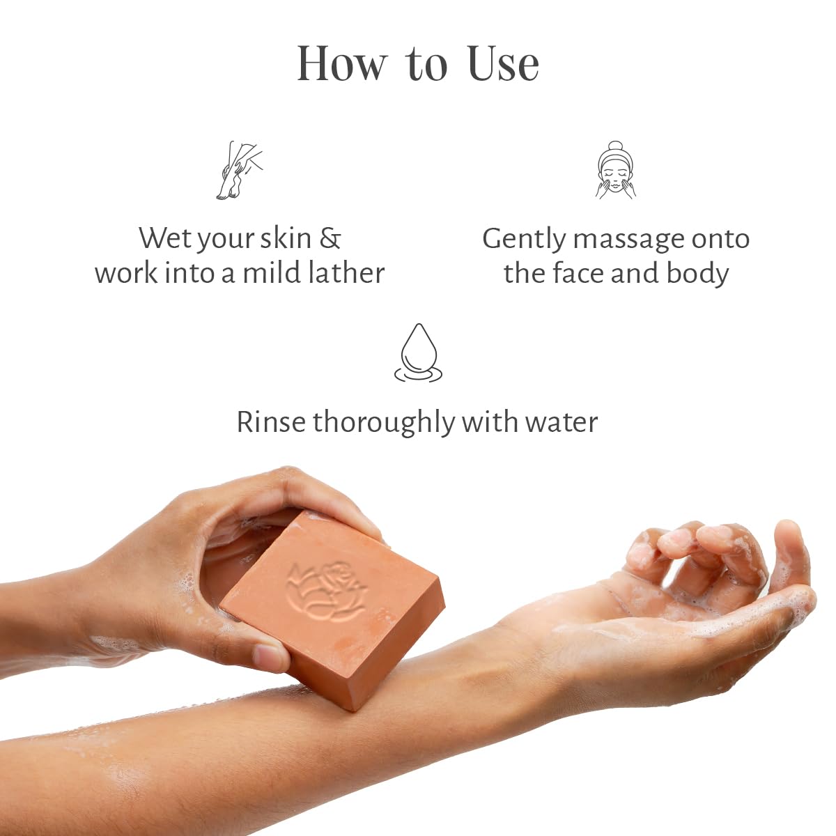 Shankara Hydrating Body Bar – Red Sandalwood & Mulberry Leaf | Natural pH-Balanced Soap Bar for Face and Body | Plant-Based, Cruelty-Free | 100g