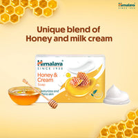 Himalaya Herbals Honey and Cream Soap, 125g (Pack of 1)