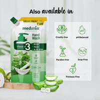Medimix Ayurvedic Nature Fresh Hand Wash with Lemon, Tulsi, & Aloe Vera 675ml (Combo Pack Of 2)