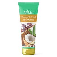 Olivia Xtra Moisturizing Hair Conditioner with Coconut Oil & Cocoa Butter | Deep Nourishing Conditioner for Frizzy Hair | Hydrates Dry & Damaged Hair | Repair & Softness Formula - 200ml