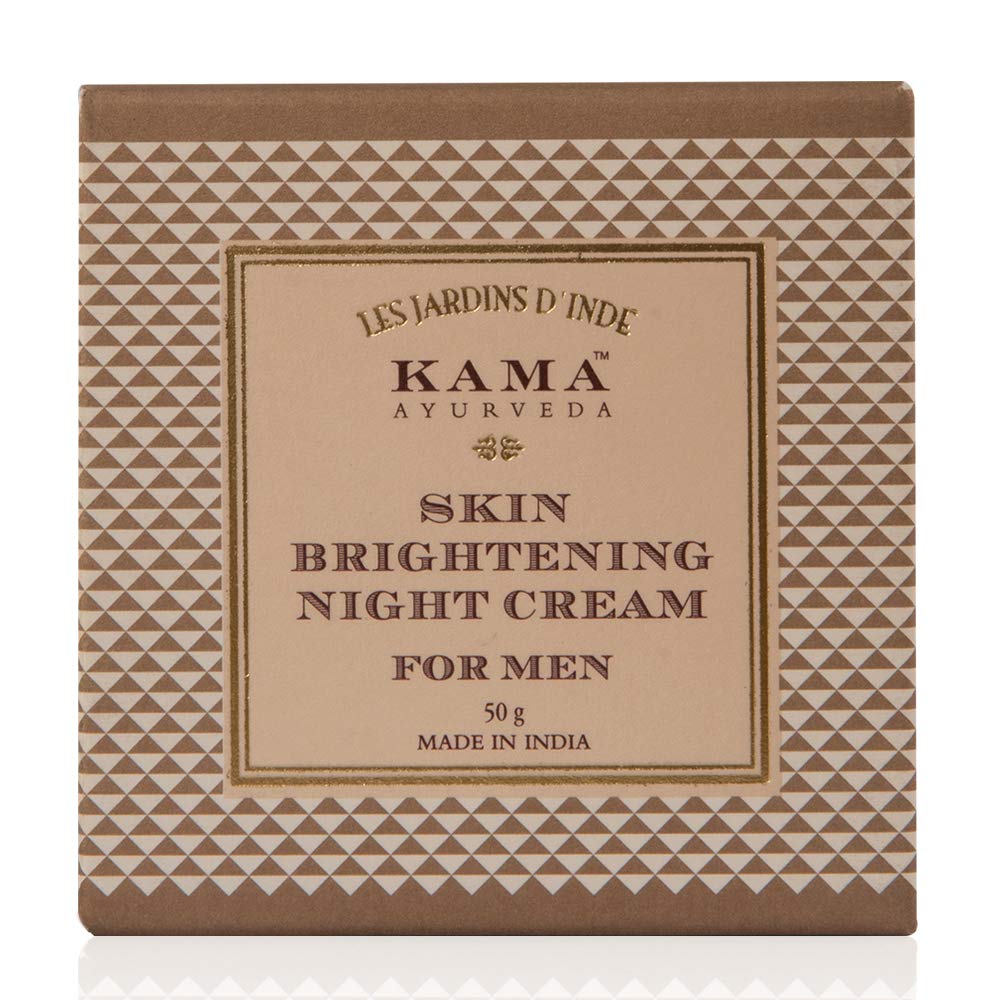 Kama Ayurveda Brightening & Smoothening Night Cream For Men, 50g