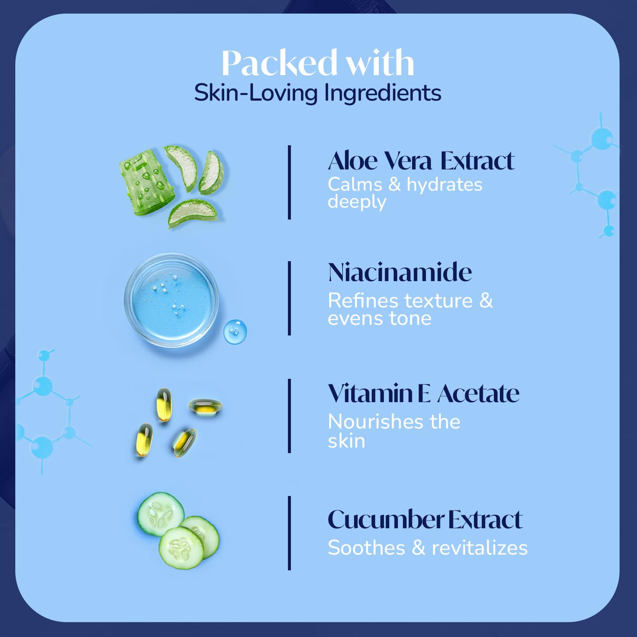 Meglow Premium Face Cream for Men 50g With Mild Aloe Vera Fragrance|SPF 15|Paraben Free|with Vitamin E, Aloevera and Cucumber Extracts Helps to Brightening & Moisturize Skin