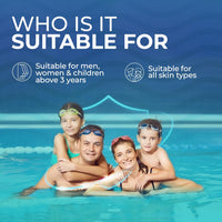 Elemnt Pre Swim Body Lotion for Kids & Adults | Chlorine Protection, Anti-tan Body Lotion, Protection from Sea Water Impurities & Pool Chemicals | Upto 60 mins of Water Resistance | 50 gm