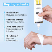 SunScoop 3% Niacinamide Fluid Sunscreen | Ultra-Light Texture | SPF 50+ PA++++| Fast Absorption, Prevents Tanning & Sunburn | 8 Hrs+ SPF Protection, for Oily Skin & No White Cast | Reduces pigmentation | All SkinTypes | 45ml