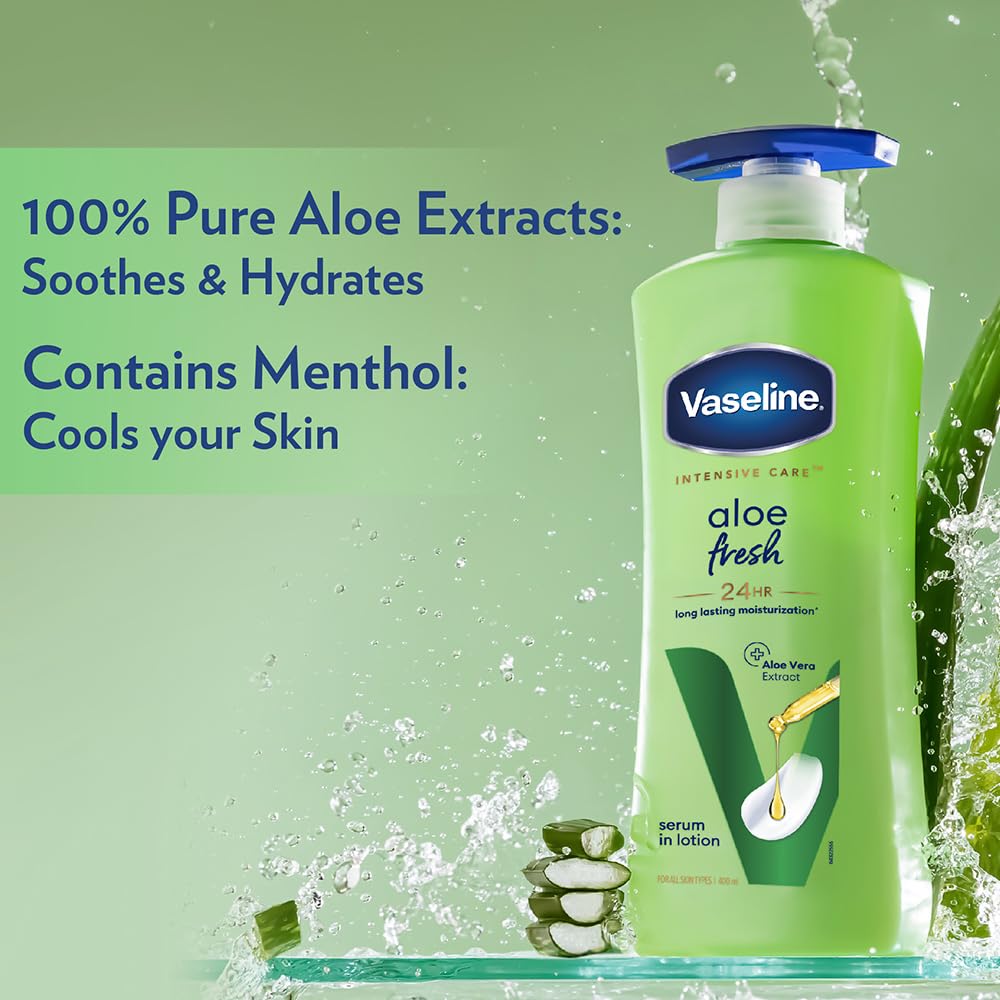 Vaseline Intensive Care Aloe Fresh Body Lotion 200 ml