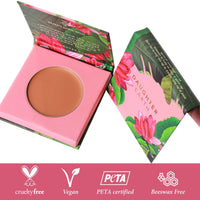 DAUGHTER EARTH Full Coverage Natural Cream Concealer for Face Makeup For All skin type, Lightweight & Breathable, Creaseless Finish | Pro Concealer with Bakuchiol | Shade- FRAPPE 4.5g