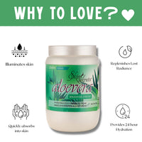 Skin Secrets Aloe Vera Massage Cream with Aloe Extract| Hydrates, Nourishes & Soothes Dull & Dehydrated Skin| Paraben free, Cruelty free & Vegan (800gm)