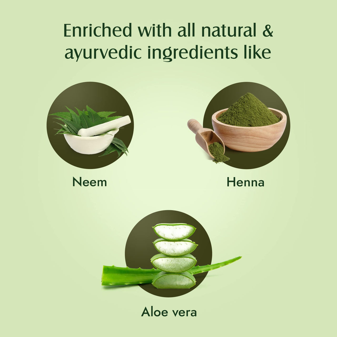 Trichup Healthy, Long & Strong Hair Shampoo - with The Natural Goodness of Aloe Vera, Neem & Henna (200ml)