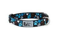 RC Pets 3/4 Inch Adjustable Dog Clip Collar, Small, Pitter Patter Chocolate