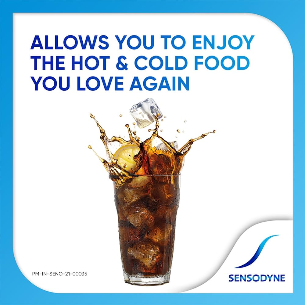 Sensodyne Toothpaste Fresh Mint, Sensitive tooth paste for daily sensitivity protection, 2 x 125gm Duo Pack