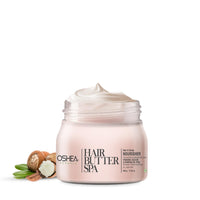 Oshea Herbals Hair Butter Spa Cream for Men & Women | Deep Moisturizing with Silky Smooth Texture, Repairs Dull & Damaged Hair | Enriched with Cherry, Basil & Neem Extract 500 g