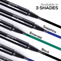 RENEE Pointy End Sketch Pen Smudge Proof Eyeliner - Matte Finish, Light Weight, Water Resistant, Long Stay Highly Pigmented with One Stroke Application Formula - Emerald
