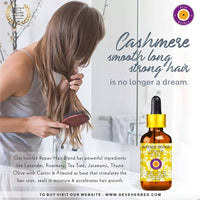 Deve Herbes Intense Repair Hair Oil - For Dry, Damaged and Brittle hair. Reduces hairfall 100ml (3.38 oz)