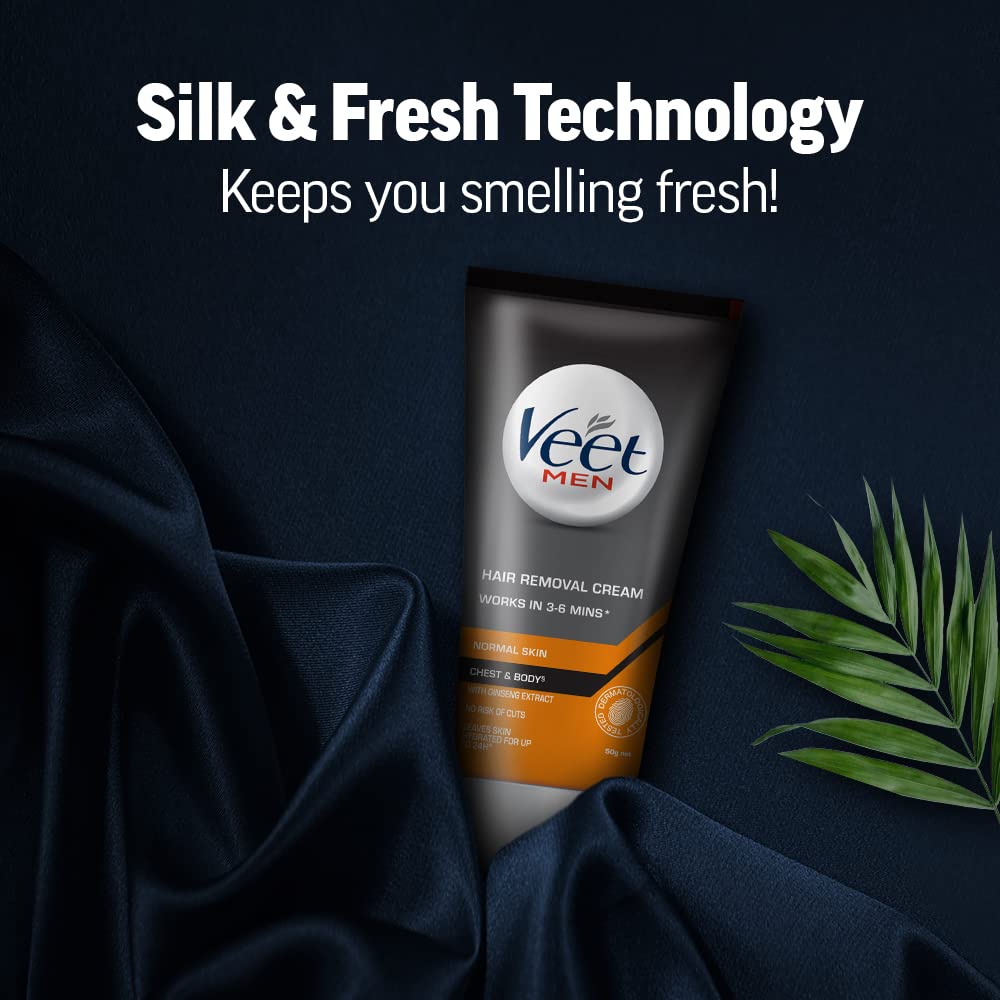 Veet Hair Removal Cream for Men, Normal Skin - 50g