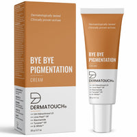 DERMATOUCH Bye Bye Pigmentation Cream || Pigmentation Cream for Women/Men with Niacinamide, B-White, Lime Pearl, OA Hidroxitirosol LD & Tyrostat - 20G