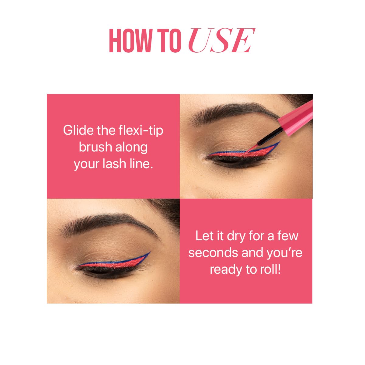 MyGlamm LIT Glossy Liquid Eyeliner-Blue Birthday-3.5ml