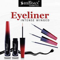 Shryoan Matte Eyeliner| Non-Fading & Long Wear With Waterproof Liner And Non-Smudging With Matte Finish Liner (6ml) (Black)