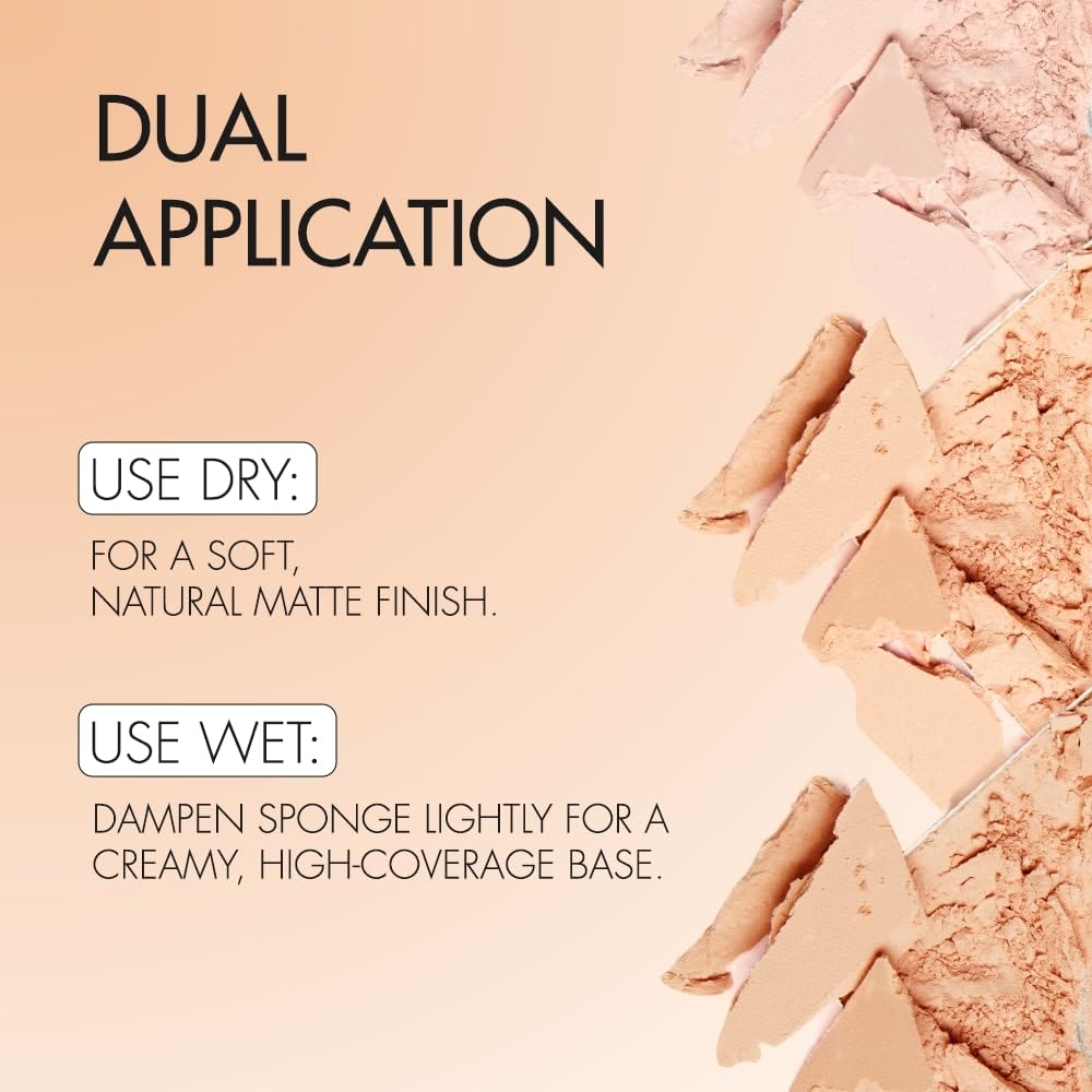 Forever52 Daily Life Dual Wet and Dry Compact With Sponge and Mirror (12g - Honey), Natural