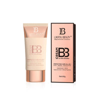 Lakyou Beauty BB Cream Let Skin Breathe - Perfecting Care All-in-One, Evens, Mattifies, Reduces Pores, Hydrating with SPF 30, Hyaluronic Acid & Mineral Pigments, 60ml (01(White Ivory), 60)