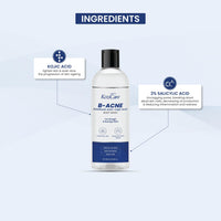 Kozicare Soap B - Acne Body Wash Gel | Kojic Acid Body Wash | Acne Shower Gel for Men & Women | Reduces Dark Spots, Cleanses Skin & Exfoliates Acne | Salicylic Acid Body Wash - 300 Ml (Pack of 2)