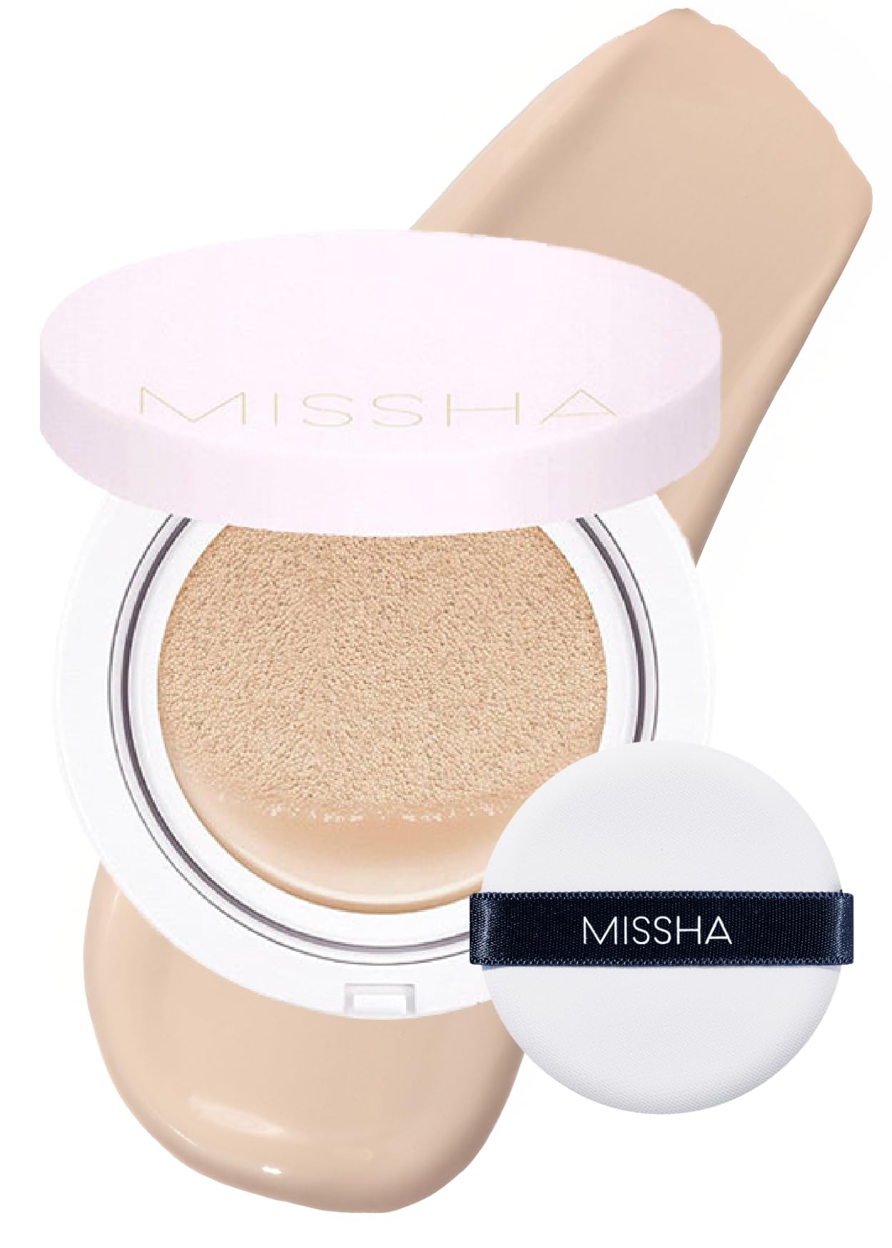 MISSHA Magic Cushion Cover Light I SHADE NO. 23 I 15g I Mousse Foundation I Long Lating Formula I Hydrating Skin I Matte Finish I Natural Glow I All SKin types