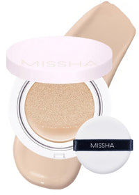 MISSHA Magic Cushion Cover Light I Mousse Foundation I SHADE NO. 21 I 15g I Long Lating Formula I Hydrating Skin I Matte Finish I Natural Glow I All SKin types