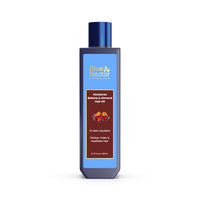 Blue Nectar Batana Oil for Thicker Hair | Pure Honduras Batana Oil for Hair Growth with Organic Almond Oil | Ayurvedic Hair Growth Oil for Stronger Hair (12 Herbs, 200 ml)