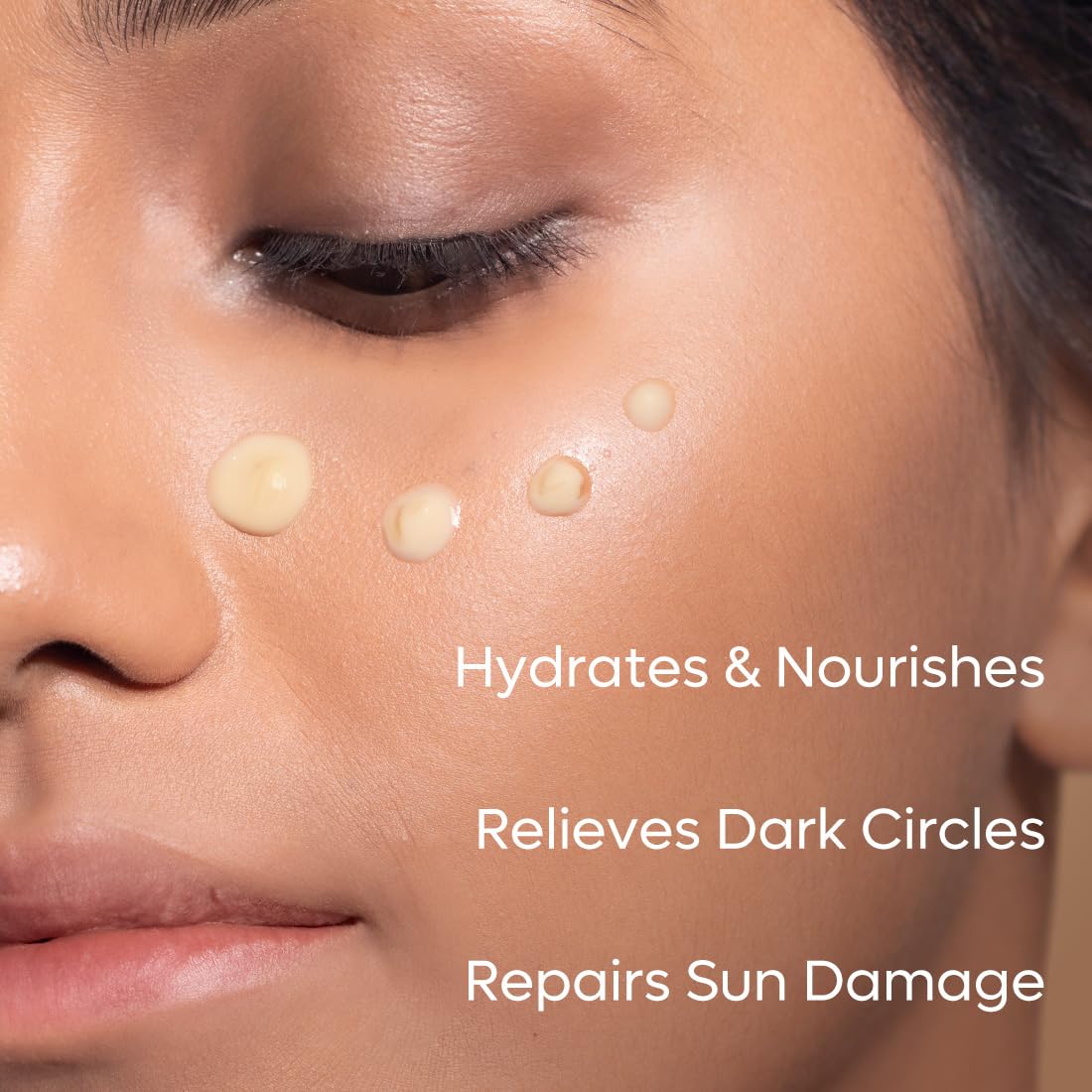 mcaffeine Coffee Under Eye Cream Gel for Dark Circles, Puffiness & Fine Lines | 94% Users Saw Reduced Dark Circles | with Built-In Cooling Massage Applicator | Vitamin E for Puffiness - 15 Gm