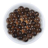 Natural Stone Beads 6mm Smokey Quartz Gemstone Round Loose Beads Crystal Energy Stone Healing Power for Jewelry Making DIY,1 Strand 15