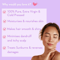 WishCare Pure Cold Pressed Natural Unrefined Jojoba Oil - Moisturizer For Skin, Hair and Nails, 100 ml