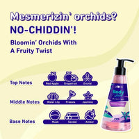 Plum BodyLovin' Orchid-You-Not Shower Gel | SLS-Free Body Wash For Women | Long Lasting Fresh Floral Fragrance | Aloe-Infused Nourishing Body Cleanser For Soft & Smooth Skin (240 ml)
