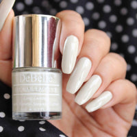 DeBelle Gel Glossy Finish Nail Polish Natural Blush, 8Ml - Enriched With Natural Seaweed Extract, Cruelty Free, Toxic Free