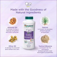 Himalaya Baby Powder 400g (Pack of 2) | Refreshes and keeps baby's  skin smooth and dry