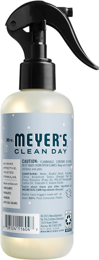 MRS. MEYER's CLEAN DAY Room and Air Freshener Spray, Non-Aerosol Spray Bottle Infused with Essential Oils, Lemon Verbena, 8 fl. oz - Pack of 3 8 Fl Oz (Pack of 3)