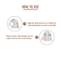 Avimee Herbal Hairtone DC1 Scalp Spray | Fights Severe Dandruff | Prevents Flaky Scalp | Non Greasy Non Oily | 100 ml