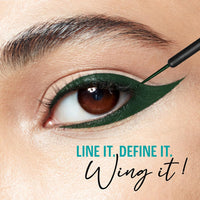 Lakmé 9 to 5 Eyeconic Liquid Eyeliner Matte Finish, Waterproof, Smudgeproof 24 Hrs,Green, 4.5 ml