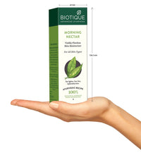 Biotique Bio Honey Water Clarifying Toner, 120ml & Biotique Bio Morning Nectar Visibly Flawless Skin Moisturizer, 120ml