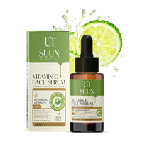 Suun Ayurveda Vitamin C Serum for Oily Skin and Glowing Skin - 2% Alpha Arbutin, 10% Vitamin C, Niacinamide Face Serum for Pigmentation, Dark Spots, Fragrance-Free, 30 ml