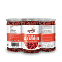 Berries And Nuts Dried Cranberries & Gojiberries Combo | Cranberry 200 Grams & Gojiberry 160 Grams