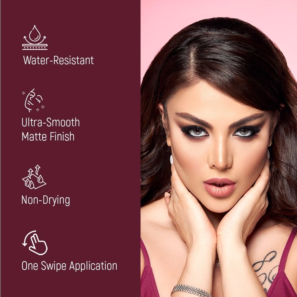 Daily Life Forever52 I'm Unlimited Lipstick | Long-lasting Waterproof Matte Nude Lipstick| Vegan| Cruelty Free| (Hamster - 001)