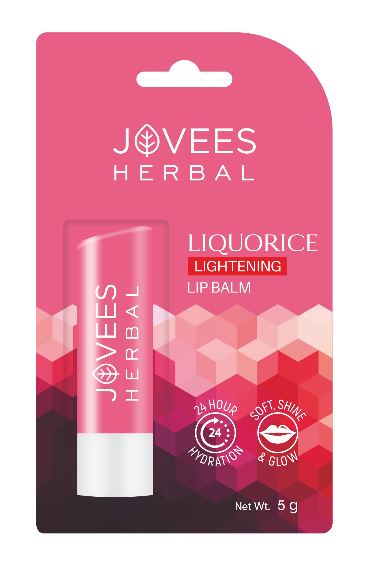 JOVEES Liquorice Lip Lightening Gloss Lipbalm-5 G, Off-White