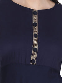 VASTRAMANIAA Women's  Rayon Kurta Palazzo Ethnic Set